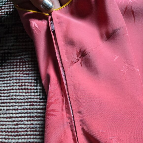 Vintage Painted Cheongsam Dress (Size XS) - Picture 5 of 11